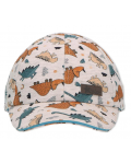 Καπέλο του μπέιζμπολ με προστασία UV 50+ Sterntaler -Ζώα, 53 εκατοστά, 2-4 ετών - 3t
