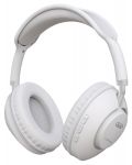 Ασύρματα ακουστικά με μικρόφωνο Trevi - DJ 12E42 BT, λευκά - 1t
