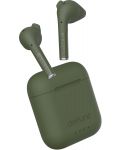 Ασύρματα ακουστικά Defunc - TRUE TALK, TWS, πράσινα - 1t