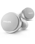 Ασύρματα ακουστικά Philips - TAT8506WT/00, TWS, ANC, άσπρα - 4t