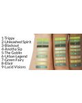 BH Cosmetics Poison Παλέτα σκιών ματιών  Absinthe, 9 χρώματα - 6t
