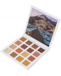 BH Cosmetics Παλέτα σκιών ματιών Amore In Amalfi, 16 χρώματα - 5t
