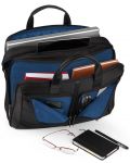 Επαγγελματική τσάντα φορητού υπολογιστή Gabol Stark - Μαύρο, 15,6",με 3 θήκες  - 2t