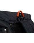 Σακίδιο για φορητό υπολογιστή R-bag - Roll Black, 15.6'' - 6t