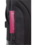 Σακίδιο για φορητό υπολογιστή R-bag - Ridge Black, 14'' - 7t