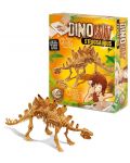 Σετ παιχνιδιού με δεινόσαυρο Buki Dinosaurs - Στεγόσαυρος - 1t