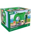 Ξύλινο παιχνίδι Brio World - Σιδηροδρομικός σταθμός - 3t