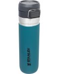 Μπουκάλι νερού Stanley Go - Quick Flip, 1,06 L, γαλάζιο - 1t