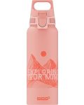 Μπουκάλι Sigg - WMB One Pathfinder, розова, 1 l - 1t