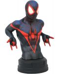 Αγαλματίδιο προτομή Diamond Select Marvel: Spider-Man - Miles Morales - 1t