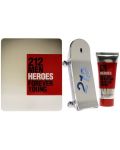 Carolina Herrera Σετ 212 Men Heroes - Eau de toilette και Αφρόλουτρο, 90 + 100 ml - 1t