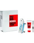 Carolina Herrera Σετ 212 Men Heroes -Eau de toilette, 90 и 10 ml + Αφρόλουτρο, 100 ml - 1t