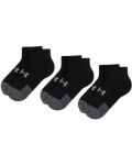 Κάλτσες Under Armour - Low Cut, 3 ζευγάρια, μαύρες  - 2t
