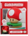 Ρολόι Paladone Games: Super Mario Bros. - Super Mushroom - 4t