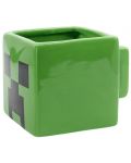 Κούπα 3D ABYstyle Games: Minecraft - Creeper, 450 ml - 1t