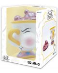 Κούπα  3D  ABYstyle Disney: The Beauty & the Beast - Chip with bubbles, 350 ml - 6t