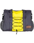 Τσάντα καροτσιού   Phil&Teds - Mountain Buggy, V1,με κρίκους, γκρι με κίτρινο - 1t