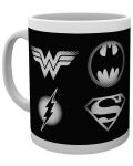 Κούπα GB eye DC Comics: Justice League - Monotone Logos - 1t