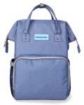 Τσάντα μωρού 2 σε 1 KikkaBoo - Siena,γαλάζιο - 2t