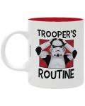 Κούπα ABYstyle Movies: Star Wars - Trooper's Routine - 2t
