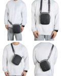 Τσάντα ώμου XD Design - Boxy Sling, μαύρο - 11t