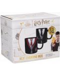 Κούπα με θερμικό εφέ Half Moon Bay Movies: Harry Potter - Gryffindor Uniform, 400 ml - 4t