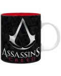 Κούπα ABYstyle Games - Assassin's Creed - Crest black & red - 1t