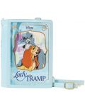 Τσάντα Loungefly Disney: Lady and The Tramp - Classic Book	 - 1t
