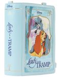 Τσάντα Loungefly Disney: Lady and The Tramp - Classic Book	 - 6t