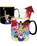 Κούπα με θερμικό εφέ ABYstyle Animation: Sailor Moon - Characters, 460 ml - 2t