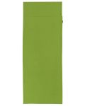 Σεντόνι υπνόσακου Sea to Summit - Silk-Cotton Blend Travel Liner - Traveller, με τσέπη μαξιλαριού, πράσινο - 1t