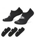 Κάλτσες Nike - Everyday Plus Cushioned, 3 ζευγάρια, μαύρες - 1t