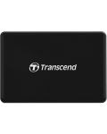 Αναγνώστης καρτών Transcend - USB 3.1 RDC8,μαύρο - 1t