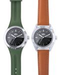 Ρολόι  Bill's Watches Twist - Khaki Green & Camel - 1t