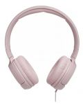 Ακουστικά JBL - T500, ροζ - 2t