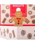 Ξύλινο σετ Bigjigs - Μπισκότα σε κουτί - 8t