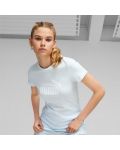Γυναικείο μπλουζάκι Puma - Essentials Logo Tee , μπλε - 3t