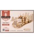 Ξύλινο 3D παζλ Robo Time 286 κομμάτια - Truck - 3t