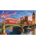 Ξύλινο παζλ Trefl από 500+1 κομμάτια - Μπιγκ Μπεν, Λονδίνο - 2t