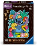 Ξύλινο παζλ Ravensburger 150 κομμάτια - Stitch - 1t
