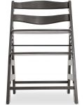 Ξύλινη καρέκλα φαγητού Hauck - Alpha Plus Select, charcoal - 8t
