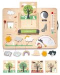 Ξύλινος εκπαιδευτικός πίνακας Tender Leaf Toys - Ο Μικρός Μετεωρολόγος - 3t
