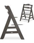 Ξύλινη καρέκλα φαγητού Hauck - Alpha Plus Select, charcoal - 7t