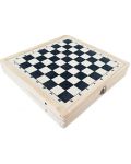 Ξύλινο παιχνίδι με πούλια  2 σε 1 Acool Toy -Λαστιχάκι και σκάκι - 2t