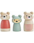 Ξύλινες φιγούρες Tender Leaf Toys - Αρκούδες - 1t