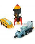 Ξύλινο σετ παιχνιδιού Tender Leaf Toys -Αγώνας στο διαστημα - 1t