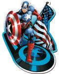 Ξύλινο παζλ Trefl 160 κομμάτια - Fearless Capitan America / Disney Marvel Heroes_ - 2t