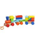 Ξύλινο τρένο από γεωμετρικά σχήματα  Acool Toy - 1t