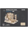 Ξύλινο 3D παζλ Robo Time 260 κομμάτια - Marble Explorer - 3t