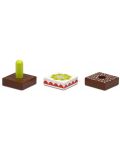 Ξύλινα κορδόνια παιχνίδια Micki Pippi - Γλυκά με βάση - 4t